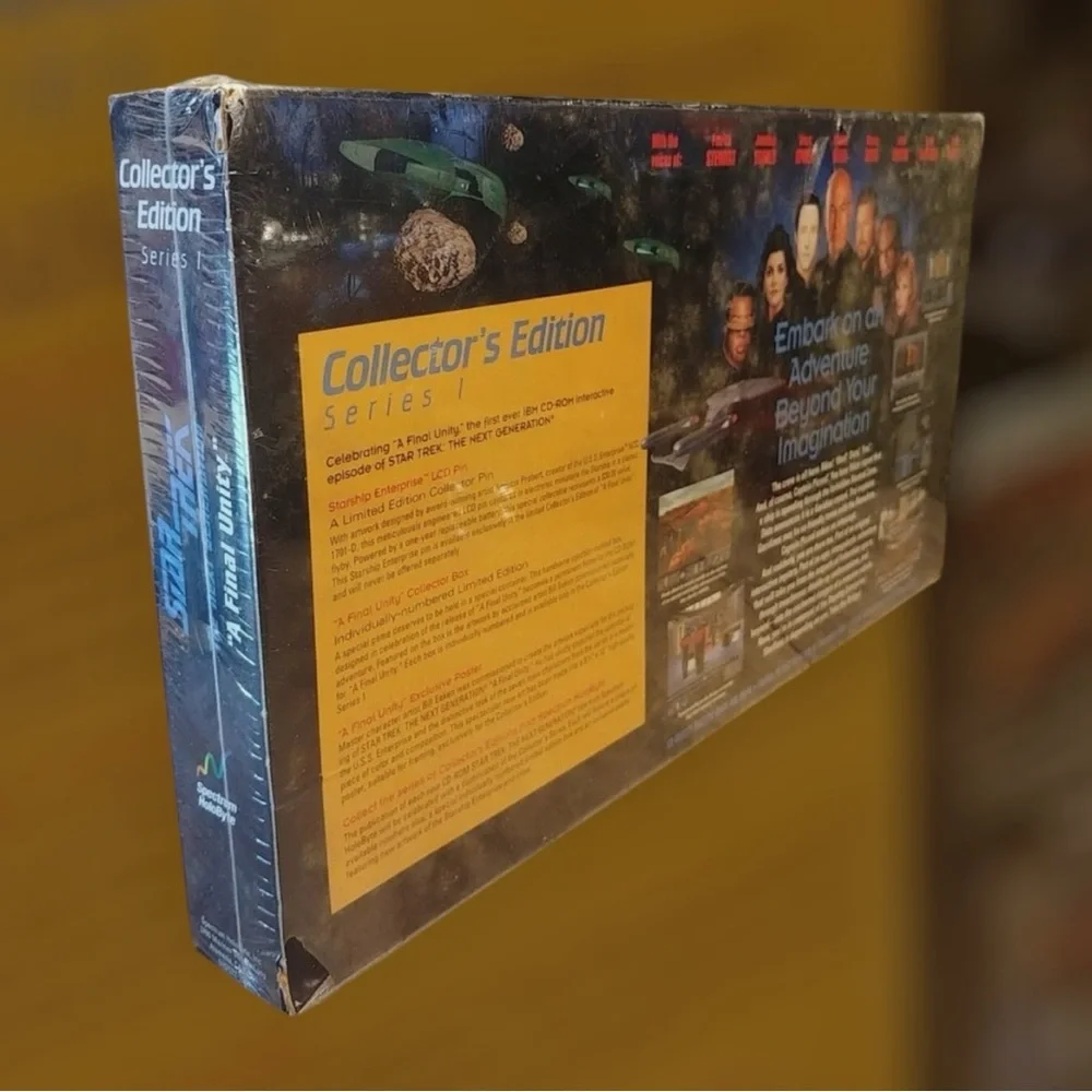 Star Trek: The Next Generation “A Final Unity”Collector's Edition-PC 1994🔥NEW🔥